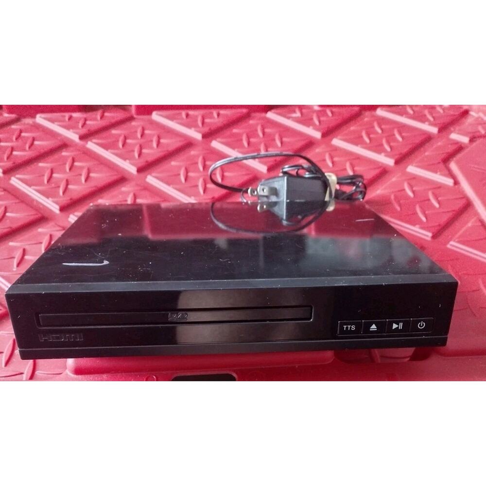 Tested WORKS ONN 100093892 DVD Player w/ TTS No Remote Compact Travel Black